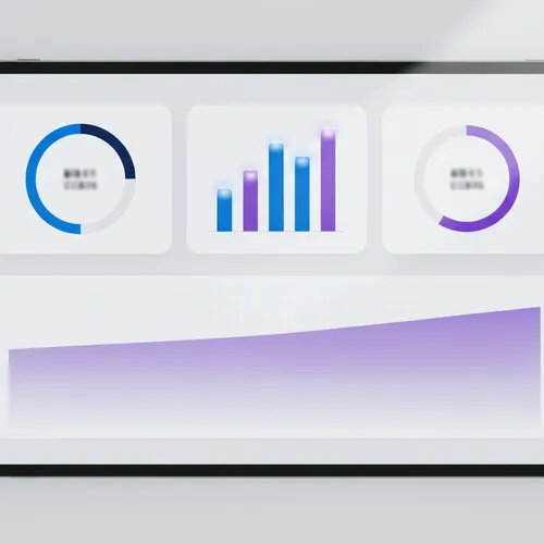 White-labeled AI agent analytics dashboard showing deflection rate, cost per resolution, and resolution rate